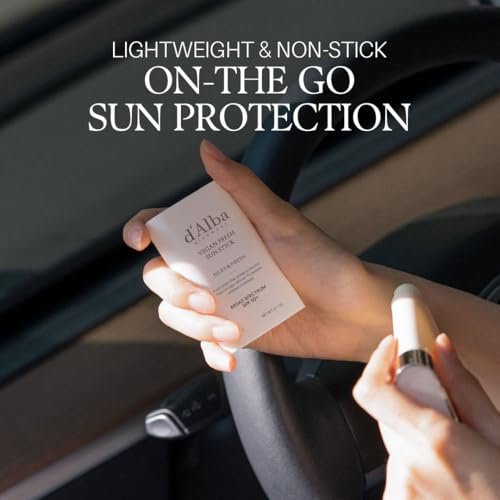 d'alba Piedmont Air Fit Fresh Sun Stick SPF 50+ - Non-Sticky, Vegan Sun Protection for On-the-Go Face - görsel 6