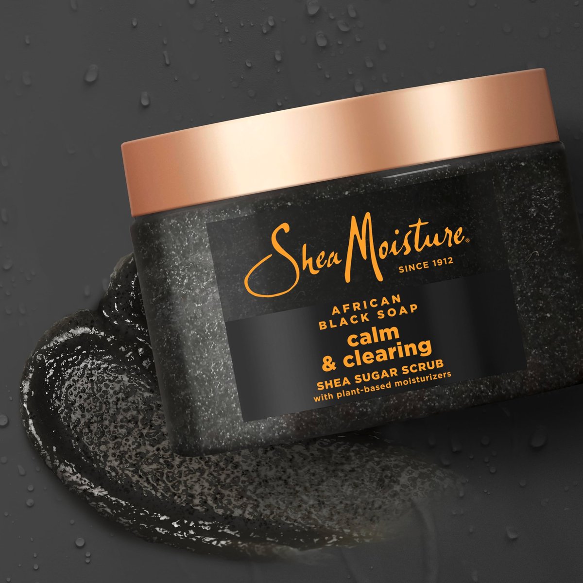 SheaMoisture Sugar Body Scrub African Black Soap for Healthy, Glowing Skin – 12 oz - görsel 7