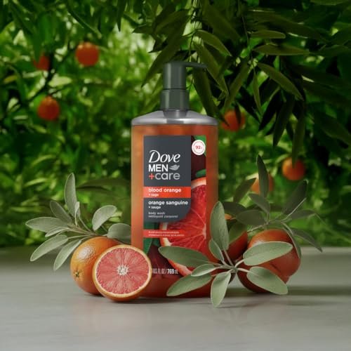 Dove Men+Care Moisturizing Body Wash Blood Orange & Sage 26 oz - Sulfate & Paraben Free - görsel 6