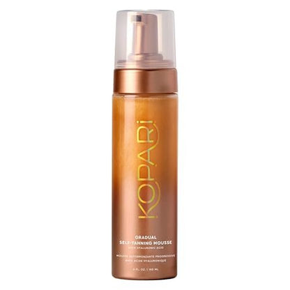 Kopari Gradual Self-Tanning Mousse with Hyaluronic Acid – Natural, Streak-Free Body Tan Avelisse