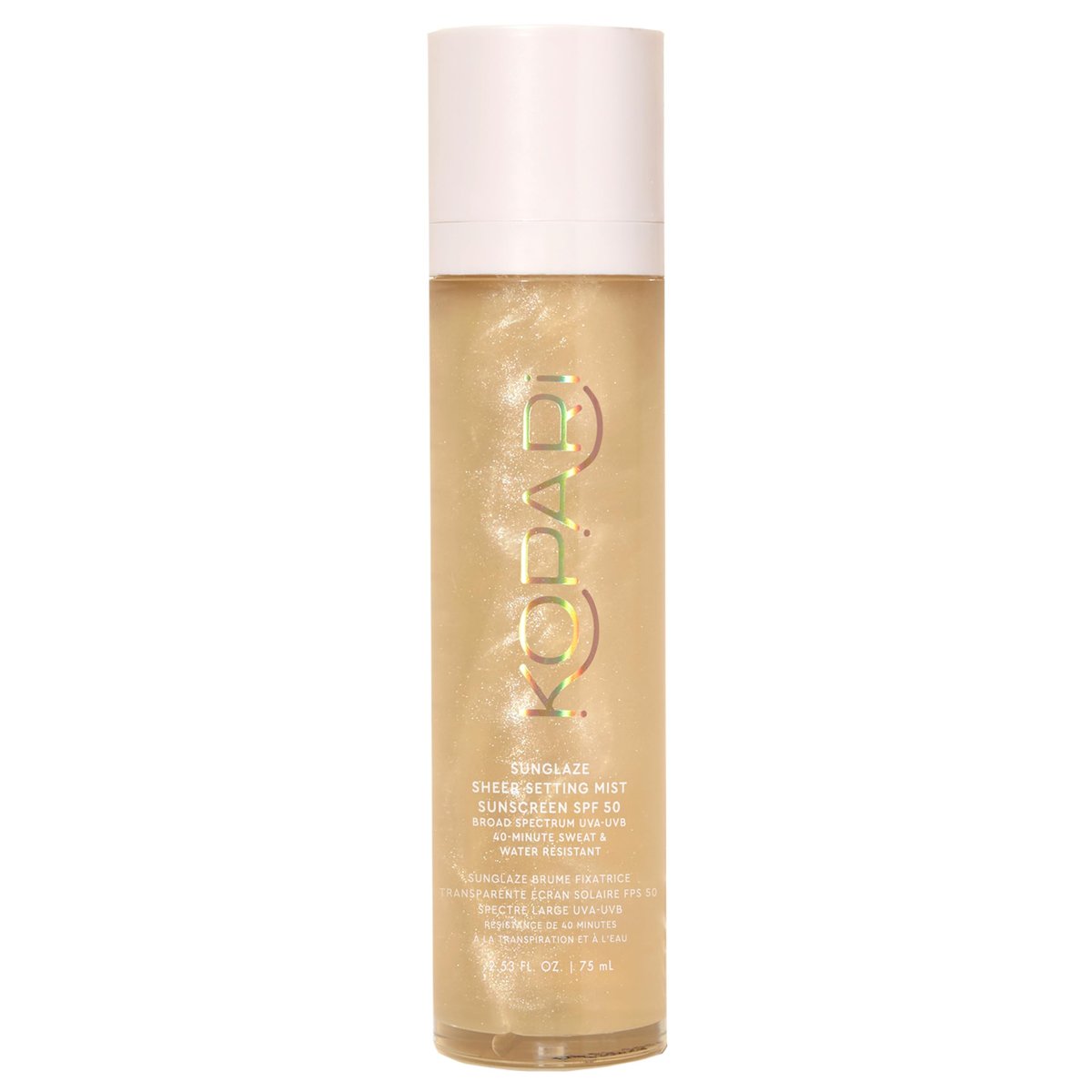 Kopari Sunglaze Sheer Setting Mist Sunscreen SPF 50 – Weightless, Fast-Drying Setting Spray with Hyaluronic Acid for a Dewy Finish (2.53 fl oz) Avelisse