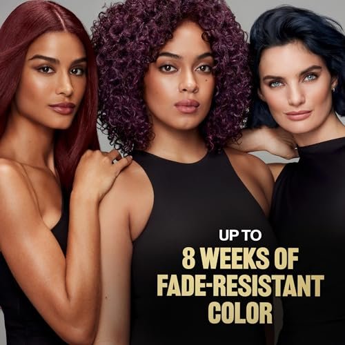 Revlon ColorSilk with Bond Repair Complex Permanent Hair Color - 45 Bright Auburn, 3 Pack, Ammonia Free Avelisse