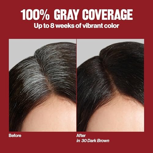 Revlon ColorSilk with Bond Repair Complex Permanent Hair Color - 45 Bright Auburn, 3 Pack, Ammonia Free Avelisse