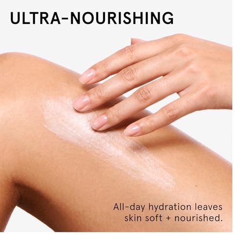 Glossier Crème de You Dry-Touch Body Butter – Signature You Fragrance, 24-Hour Hydration for Dry Skin, Shea Butter & Jojoba Oil, Vegan, 215ml Avelisse