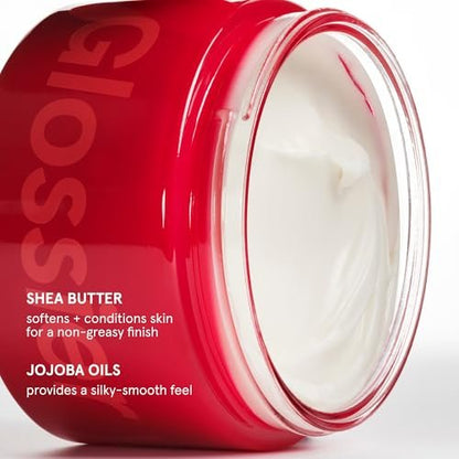 Glossier Crème de You Dry-Touch Body Butter – Signature You Fragrance, 24-Hour Hydration for Dry Skin, Shea Butter & Jojoba Oil, Vegan, 215ml Avelisse