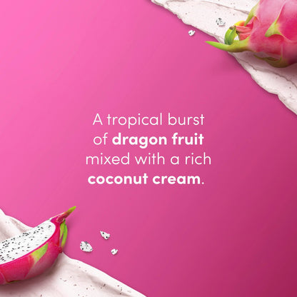 Dove Dragon Fruit & Coconut Cream Body Scrub – Exfoliating & Deeply Nourishing for Smooth, Radiant Skin, 15 oz