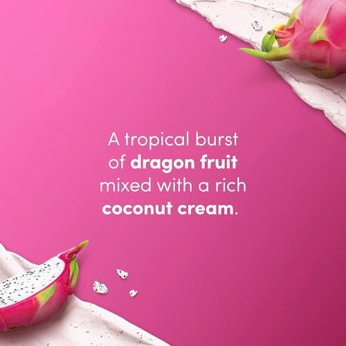 Dove Dragon Fruit & Coconut Cream Body Scrub – Exfoliating & Deeply Nourishing for Smooth, Radiant Skin, 15 oz - görsel 6