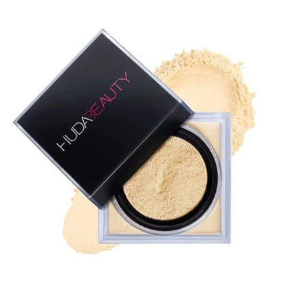 Huda Easy Bake Loose Baking & Setting Powder - Banana Bread (Light, Medium, and Tan Skin Tones) - 0.71 oz / 20 g Avelisse