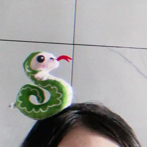 New Year's Party Essential Soft Fabric Snake Headband – Flexible Sizing for Kids and Adults, Fun Fashion Headpiece - görsel 10