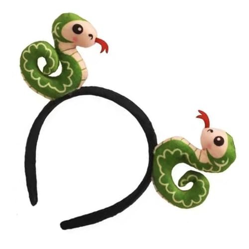 New Year's Party Essential Soft Fabric Snake Headband – Flexible Sizing for Kids and Adults, Fun Fashion Headpiece - görsel 18