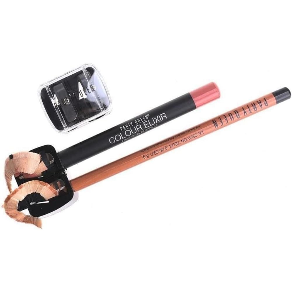 Zenarao Dual-Hole Eyeliner Pencil Sharpener - Precision Makeup Sharpener for Eyeliners and Pencils, Black - görsel 3