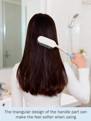 KooingTech Long Handled Hair Brush for Elderly & Disabled – 14 Inch Extended Handle Brush for Easy Hair Care - görsel 14