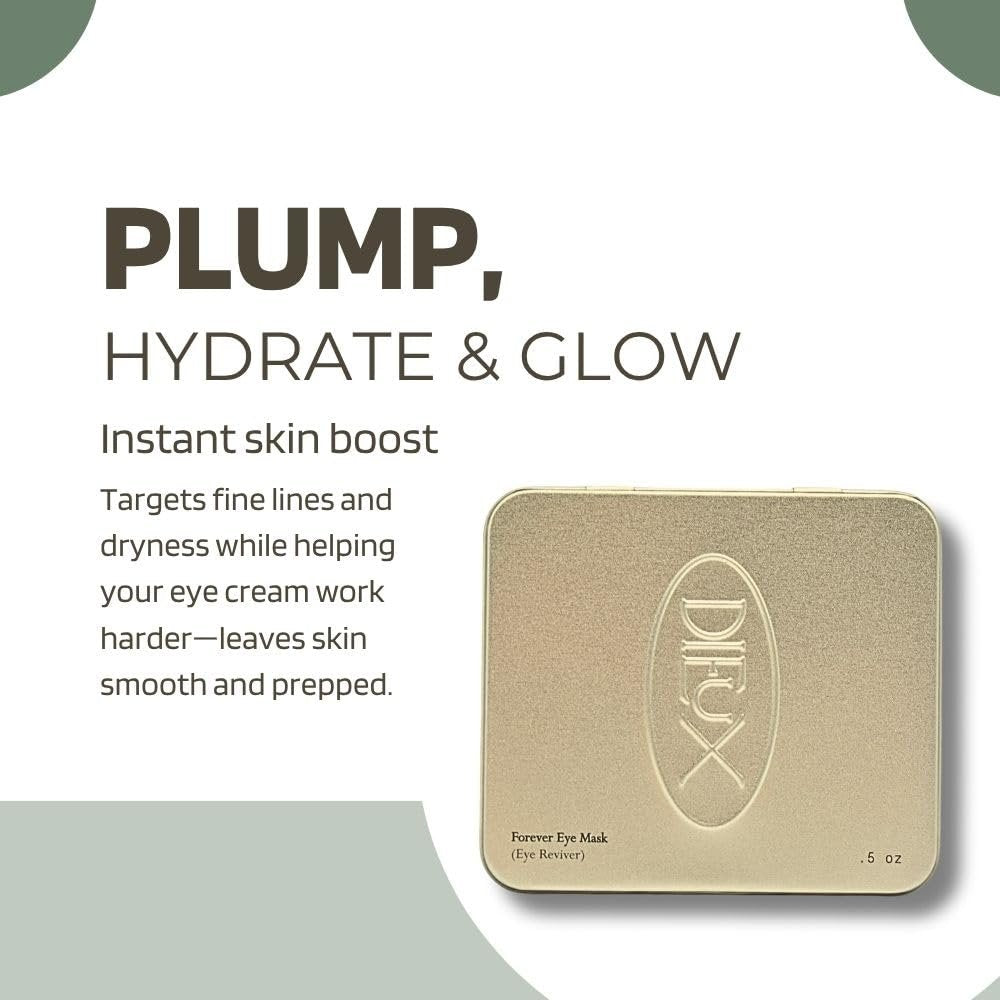 Dieux Forever Eye Mask - Eye Reviver Mask 0.5 oz (1-Pack) Avelisse
