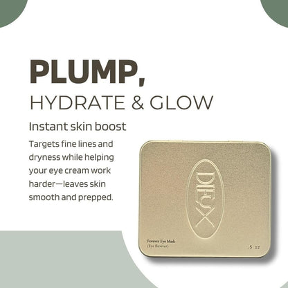 Dieux Forever Eye Mask - Eye Reviver Mask 0.5 oz (1-Pack) Avelisse