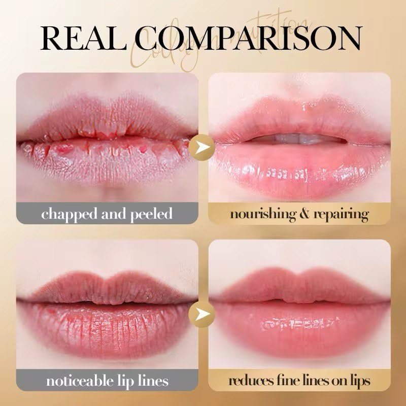 Sadoer Collagen Lip Balm - Hydrating, Soothing, Long-Lasting Protection for All Seasons - görsel 4