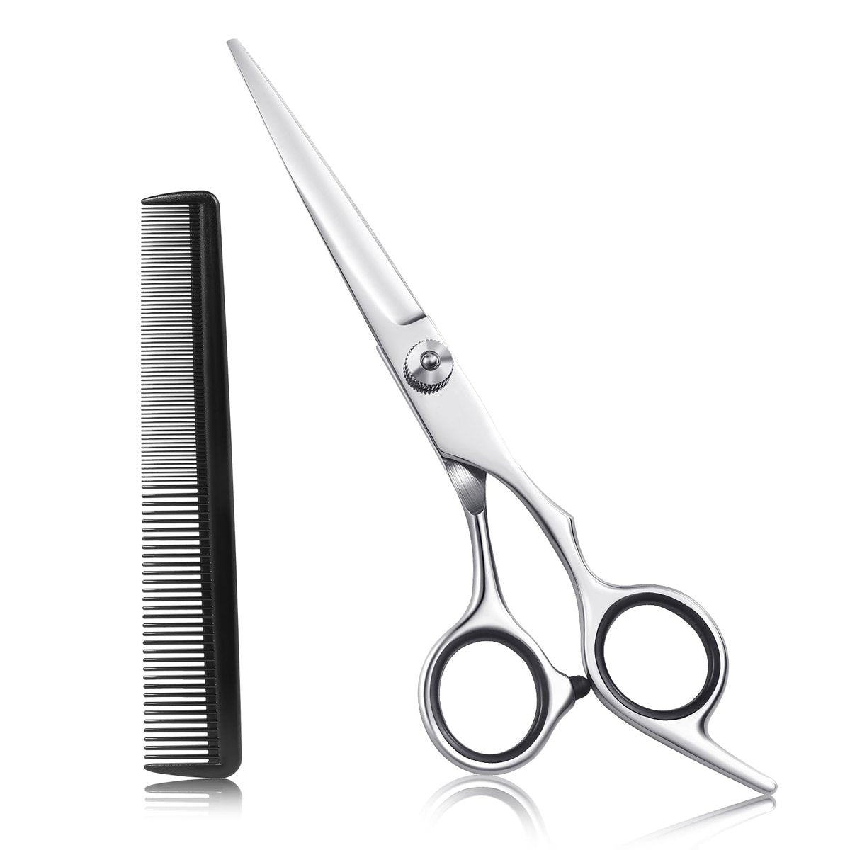 ESVIENS Hair Cutting Scissors 6.5" – Professional Stainless Steel Barber Shears for Men & Women, Salon & Home Trimming - görsel 1