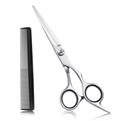 ESVIENS Hair Cutting Scissors 6.5" – Professional Stainless Steel Barber Shears for Men & Women, Salon & Home Trimming