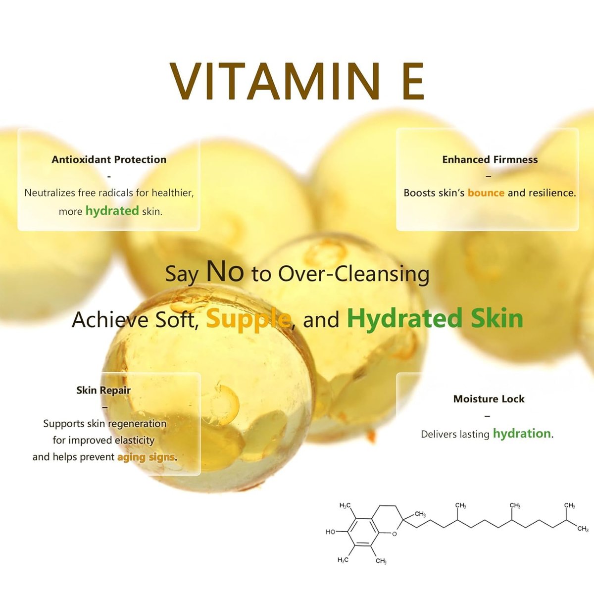 YOUFE Vitamin E Cleansing Balm (3oz) – Removes Waterproof Makeup & SPF, Hydrating, No Double Cleanse, Korean Oil-Based, Vegan, Travel-Friendly Tin with Magnetic Spatula, For All Skin Types - görsel 5