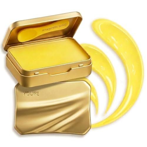 YOUFE Vitamin E Cleansing Balm (3oz) – Removes Waterproof Makeup & SPF, Hydrating, No Double Cleanse, Korean Oil-Based, Vegan, Travel-Friendly Tin with Magnetic Spatula, For All Skin Types - görsel 2