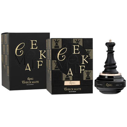 Armaf Checkmate King for Men Eau de Parfum Spray, 3.4 oz - Bold & Sophisticated Fragrance Avelisse