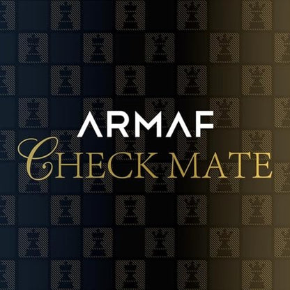 Armaf Checkmate King for Men Eau de Parfum Spray, 3.4 oz - Bold & Sophisticated Fragrance Avelisse
