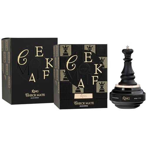 Armaf Checkmate King for Men Eau de Parfum Spray, 3.4 oz - Bold & Sophisticated Fragrance Avelisse