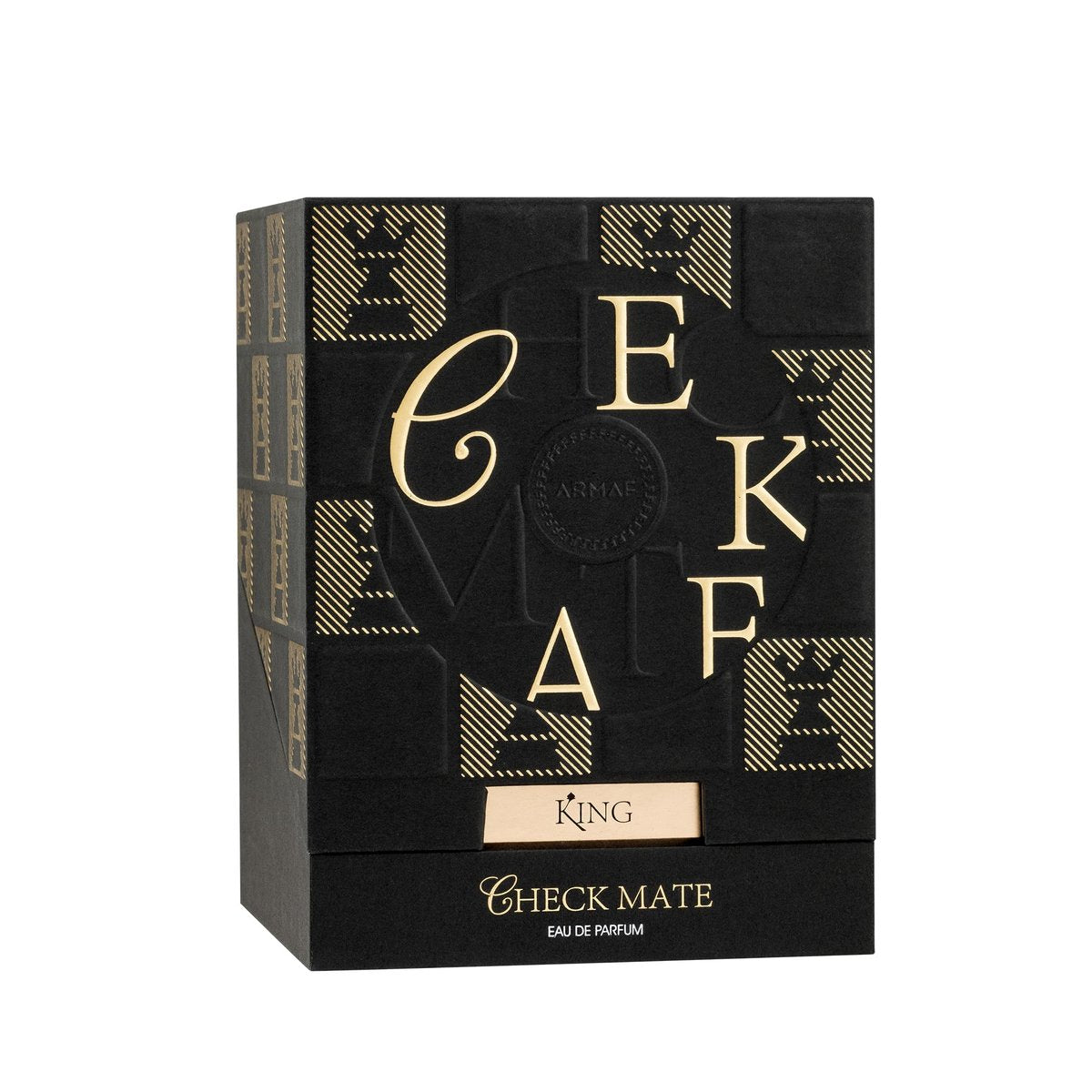 Armaf Checkmate King for Men Eau de Parfum Spray, 3.4 oz - Bold & Sophisticated Fragrance Avelisse