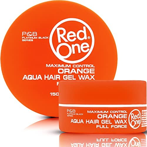 Redone Hair Styling Wax Orange 150ml | Ultra Hold Gel Wax for Men & Women | Melon Scent | High Shine, Non-Sticky Edge Control Wax | Long Lasting Professional Hair Styling Wax with Maximum Control - görsel 2