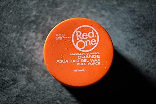 Redone Hair Styling Wax Orange 150ml | Ultra Hold Gel Wax for Men & Women | Melon Scent | High Shine, Non-Sticky Edge Control Wax | Long Lasting Professional Hair Styling Wax with Maximum Control - görsel 12