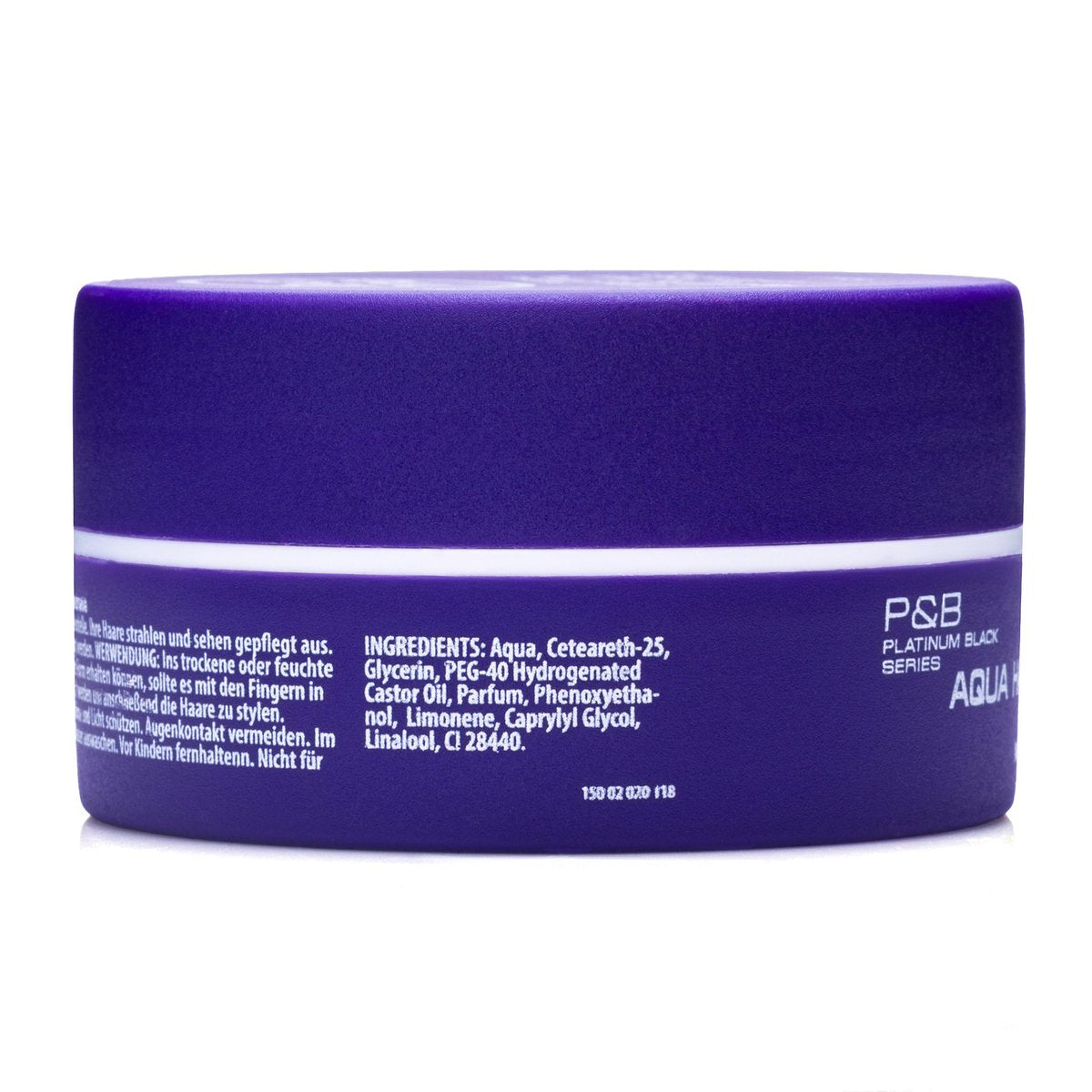 Redone Hair Styling Wax Violetta 150ml - Strong Hold & High Shine Gel Wax for Men & Women, Lavender Scent, Long Lasting Edge Control & Wet Look - görsel 13