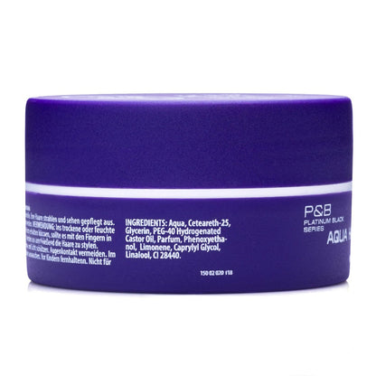 Redone Hair Styling Wax Violetta 150ml - Strong Hold & High Shine Gel Wax for Men & Women, Lavender Scent, Long Lasting Edge Control & Wet Look