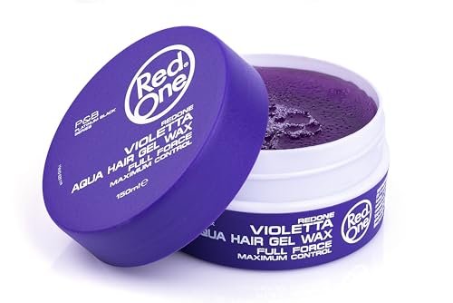 Redone Hair Styling Wax Violetta 150ml - Strong Hold & High Shine Gel Wax for Men & Women, Lavender Scent, Long Lasting Edge Control & Wet Look - görsel 4