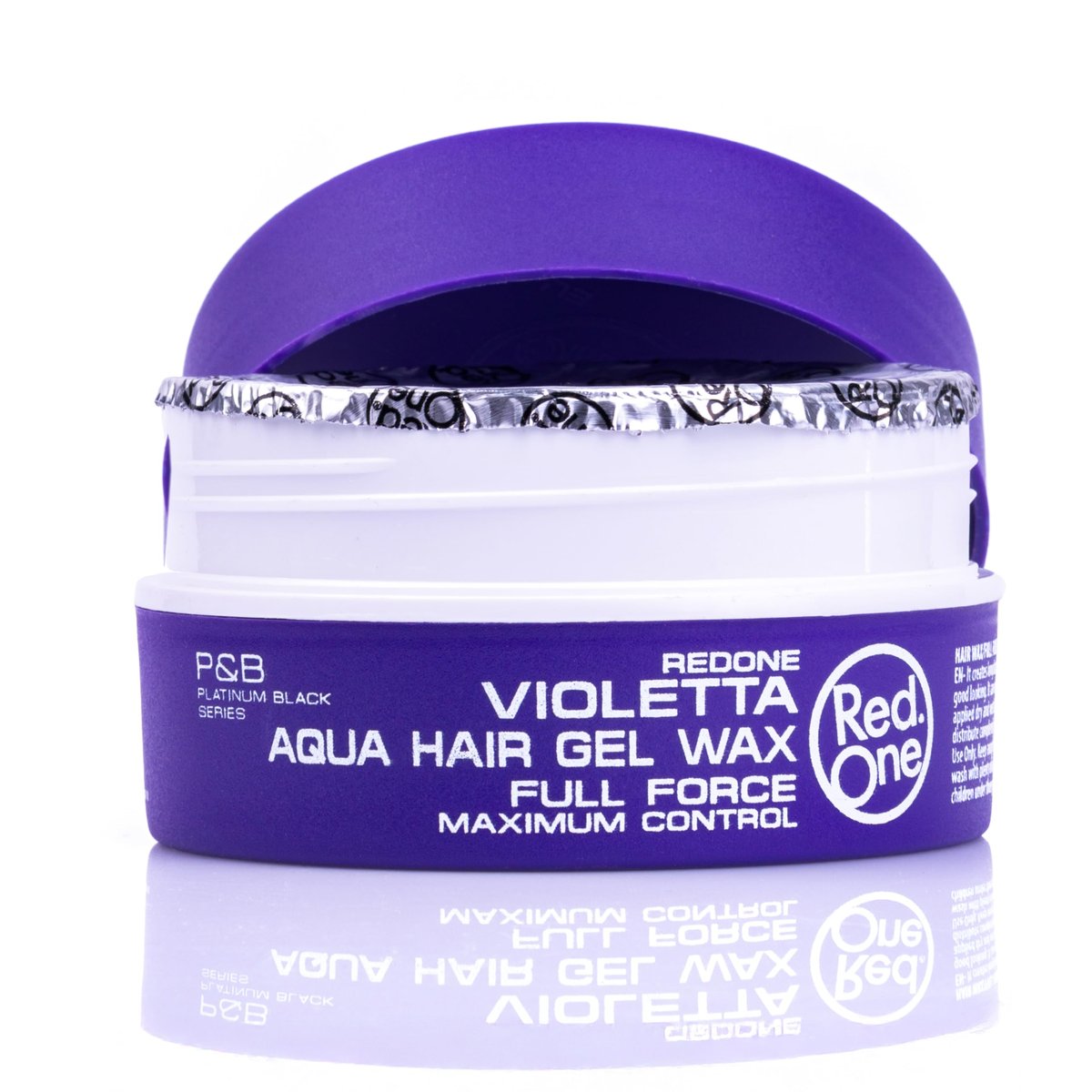 Redone Hair Styling Wax Violetta 150ml - Strong Hold & High Shine Gel Wax for Men & Women, Lavender Scent, Long Lasting Edge Control & Wet Look - görsel 11