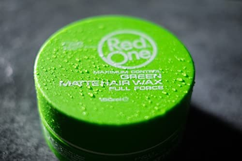 Redone Hair Styling Matte Wax Green 150ml – Ultra Hold & Maximum Control, Matte Finish No Shine Hair Wax for Men & Women, Coconut Scent, Non-Greasy Texturizing, Professional Barber Styling - görsel 15