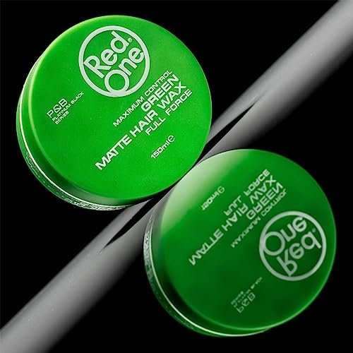 Redone Hair Styling Matte Wax Green 150ml – Ultra Hold & Maximum Control, Matte Finish No Shine Hair Wax for Men & Women, Coconut Scent, Non-Greasy Texturizing, Professional Barber Styling - görsel 6