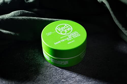 Redone Hair Styling Matte Wax Green 150ml – Ultra Hold & Maximum Control, Matte Finish No Shine Hair Wax for Men & Women, Coconut Scent, Non-Greasy Texturizing, Professional Barber Styling - görsel 10