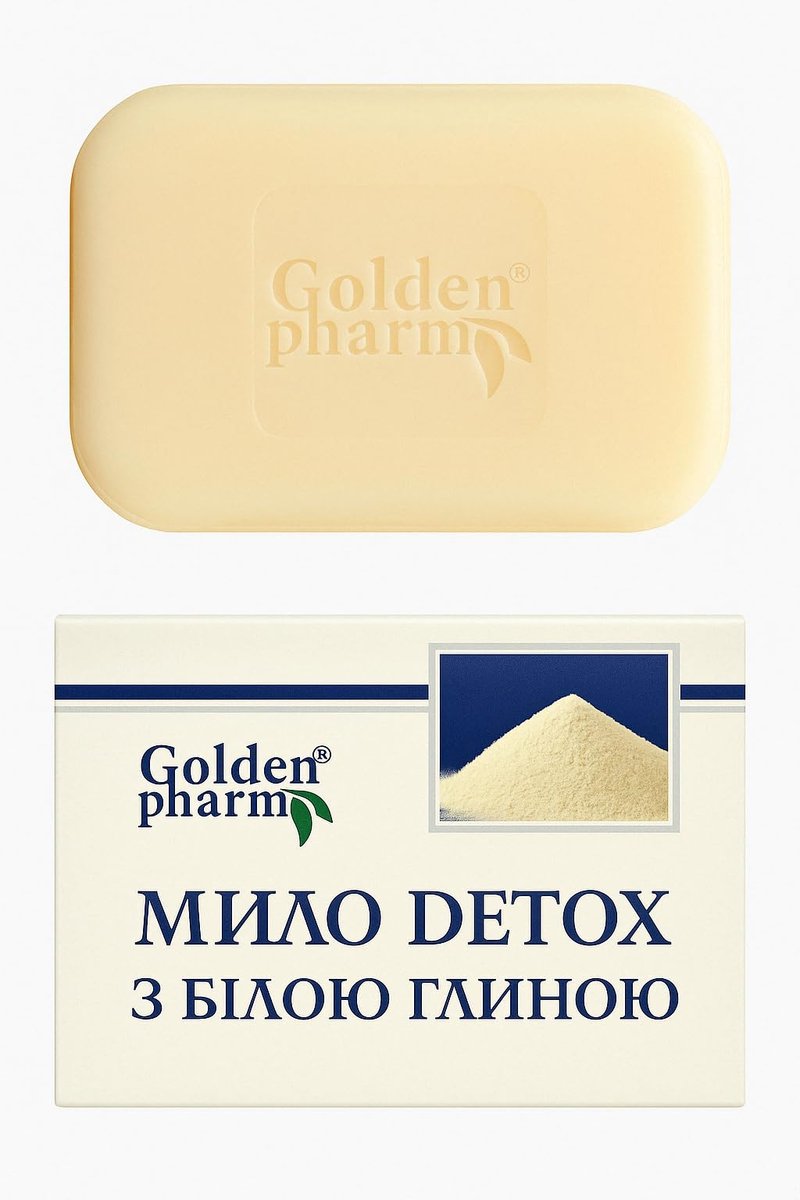 Original Herbs Detox White Clay Soap Bar for Face & Body - 100% Natural, Moisturizing Deep Cleansing for All Skin Types - Gentle Skincare for Men & Women, 70g (2.47oz) - görsel 1