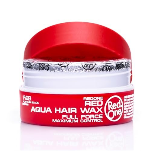 Redone Hair Wax Red 150ml Pack of 2 | Strong Hold & High Shine Hair Styling Wax for Men & Women | Strawberry Scent | Gel Wax for Hair, Beard & Moustache Control | Professional Long Lasting Finish Avelisse