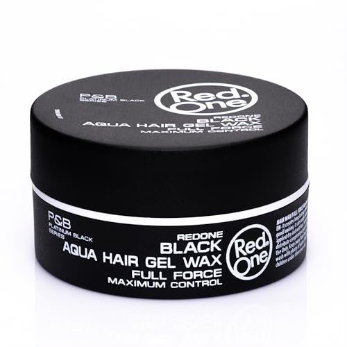 Redone Hair Styling Wax Black 150ml | Extra Hold Gel Wax for Men & Women | Long Lasting Shiny Finish with Lime Scent - görsel 18