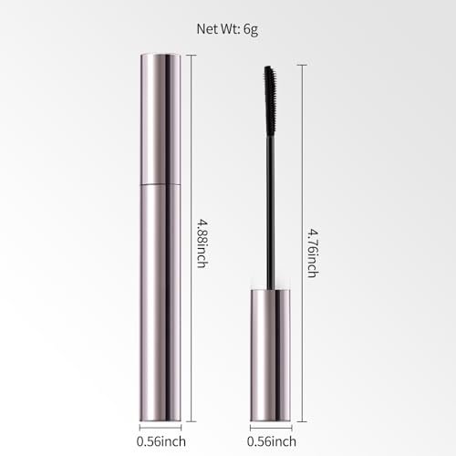 Erinde Tubing Mascara for Older Women 60 Plus - Lengthening & Volumizing for Thinning Lashes, Smudge-Proof, Flake-Free Black, Slim Micro-Brush for Hooded Eyes, Warm Water Removal - görsel 14