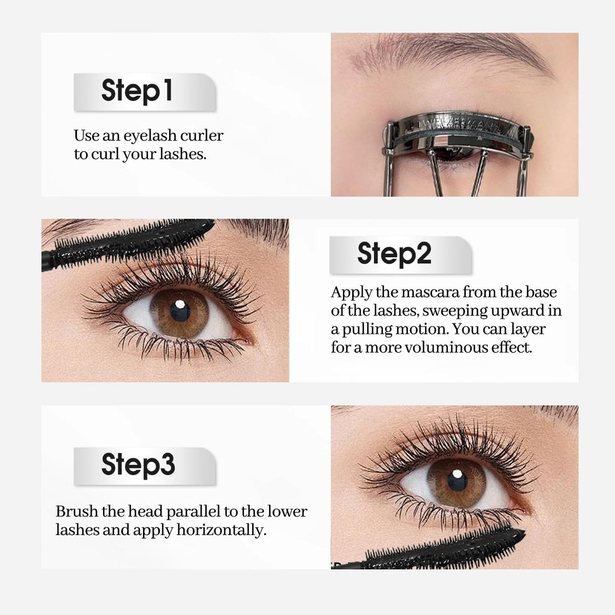 Erinde Tubing Mascara for Older Women 60 Plus - Lengthening & Volumizing for Thinning Lashes, Smudge-Proof, Flake-Free Black, Slim Micro-Brush for Hooded Eyes, Warm Water Removal - görsel 11