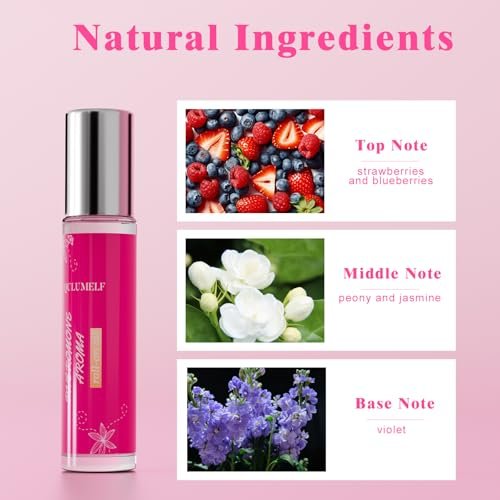 QULUMELF Pheromone Perfume for Women - Long Lasting Fragrance with Roller Ball, Portable Fruity Cologne to Attract Men - görsel 14