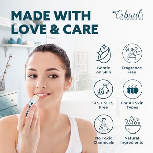 Beef Tallow Lip Balm – Natural Tallow Beeswax Chapstick – Hydrating Moisturizer Grass Fed Bison Tallow Balm Lip Care – Soothes Chapped, Dry Lips, Sensitive Skin – Long Lasting & Vitamin Rich USA-Made - görsel 6