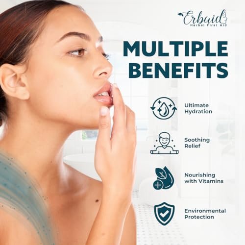 Beef Tallow Lip Balm – Natural Tallow Beeswax Chapstick – Hydrating Moisturizer Grass Fed Bison Tallow Balm Lip Care – Soothes Chapped, Dry Lips, Sensitive Skin – Long Lasting & Vitamin Rich USA-Made - görsel 4