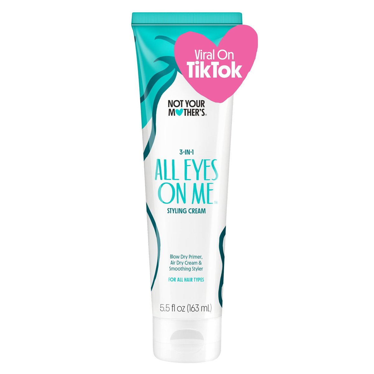 Not Your Mother's All Eyes On Me 3-in-1 Hair Styling Cream with UV Protection - 5.5 Fl Oz - görsel 1