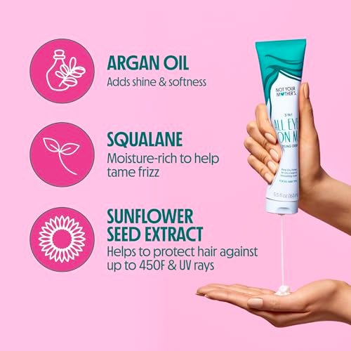 Not Your Mother's All Eyes On Me 3-in-1 Hair Styling Cream with UV Protection - 5.5 Fl Oz - görsel 6