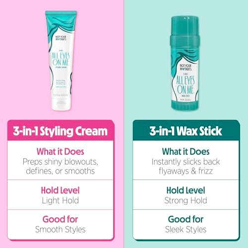 Not Your Mother's All Eyes On Me 3-in-1 Hair Styling Cream with UV Protection - 5.5 Fl Oz - görsel 14