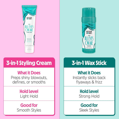 Not Your Mother's All Eyes On Me 3-in-1 Hair Styling Cream with UV Protection - 5.5 Fl Oz