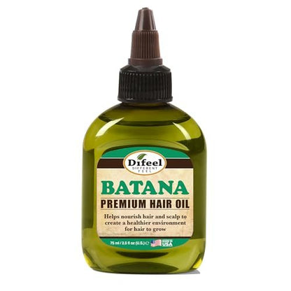 Difeel Batana Premium Hair Oil 2.5 oz – Batana Oil for Hair Growth, Restores Moisture & Strengthens Hair Avelisse