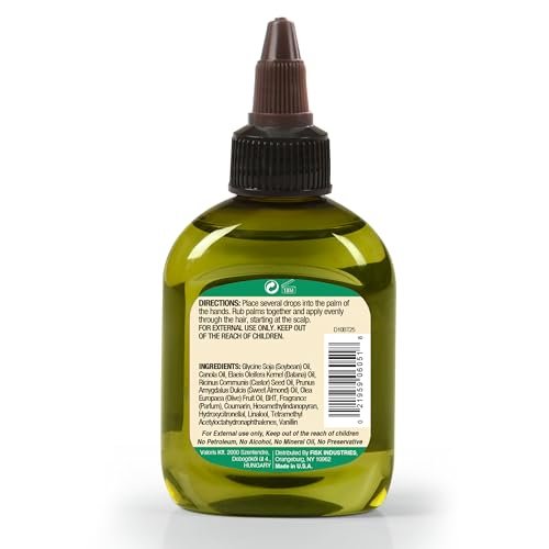 Difeel Batana Premium Hair Oil 2.5 oz – Batana Oil for Hair Growth, Restores Moisture & Strengthens Hair Avelisse
